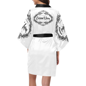 “1781” – Original Union: Flourished-Women’s Short Kimono Robe